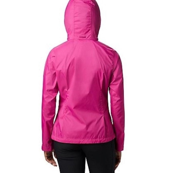Columbia Sportswear Womens Windbreaker Running Athletic Jacket Pink S - Picture 2 of 15